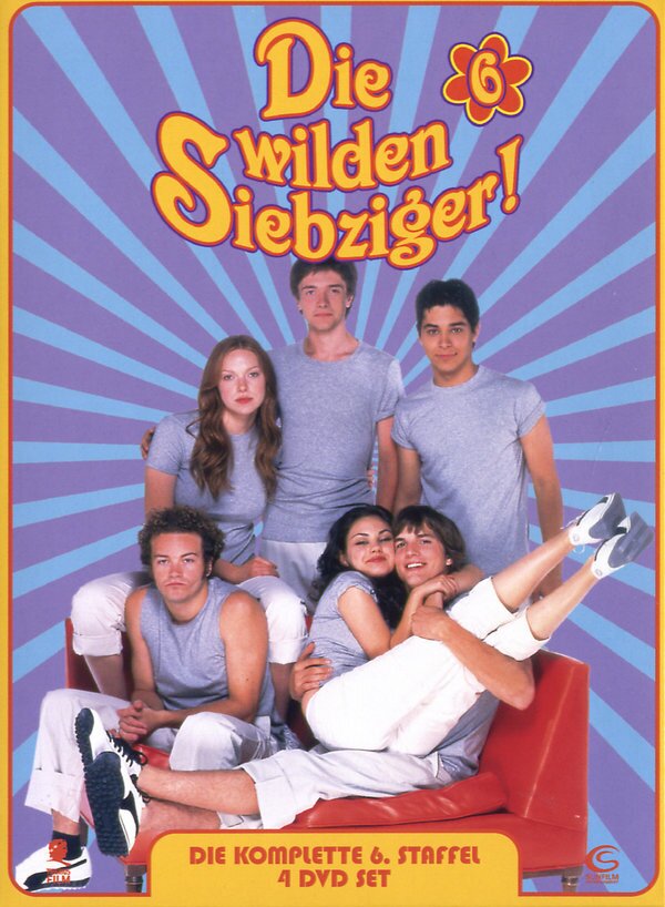 Die wilden Siebziger - Staffel 6 4 DVDs