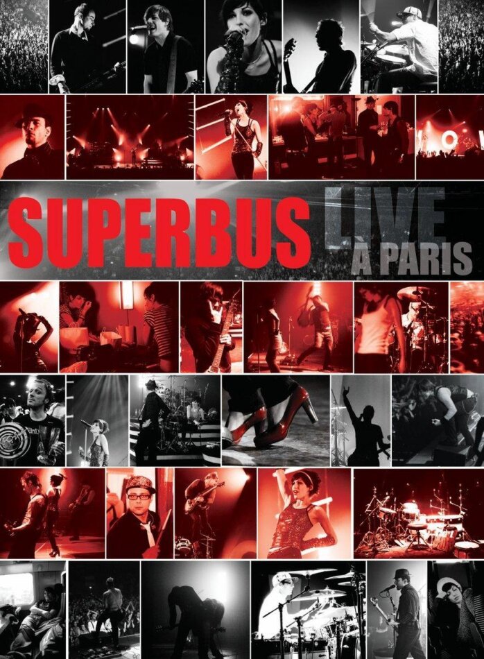 Superbus - Live à Paris Édition Limitée, DVD + CD