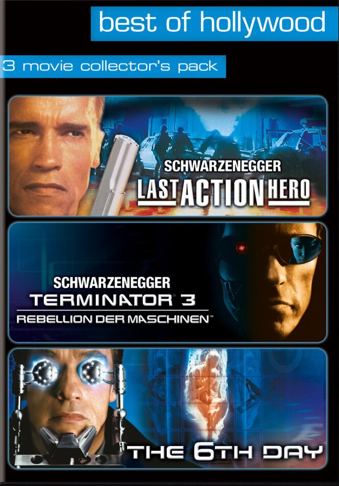 Last Action Hero / Terminator 3 / The 6th Day Best of Hollywood, 3 Movie Collector's Pack, 3 DVD