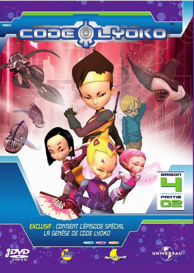 Code Lyoko - Saison 4 Vol. 2 3 DVD