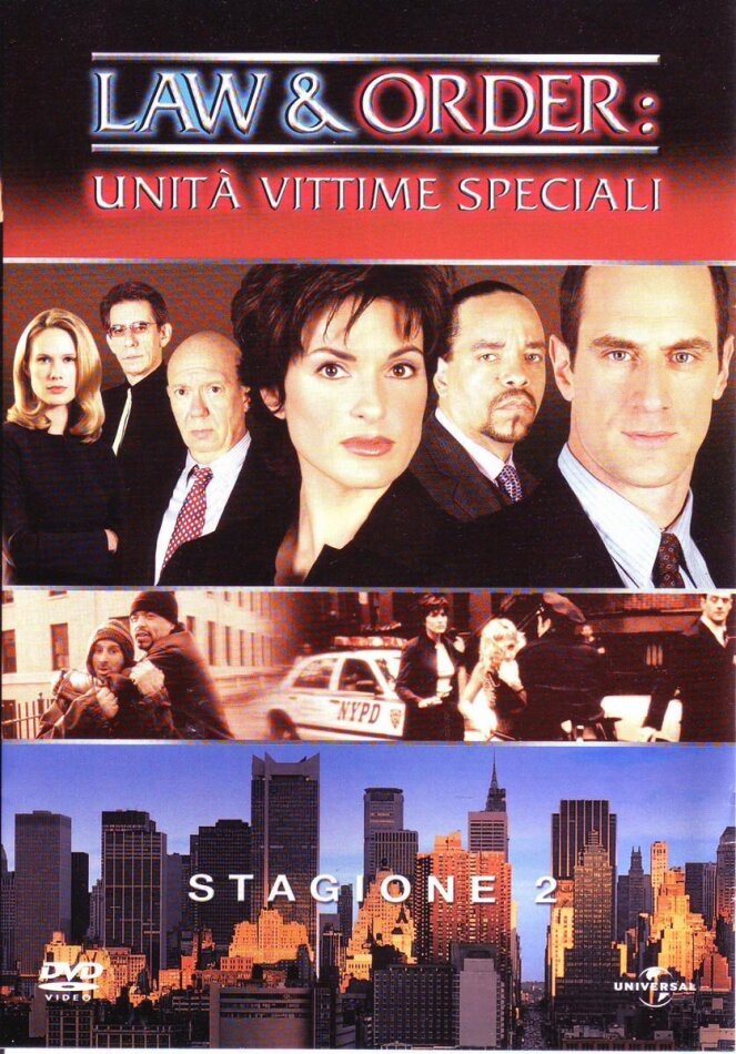 Law & Order - Unità Vittime Speciali - Stagione 2 5 DVDs
