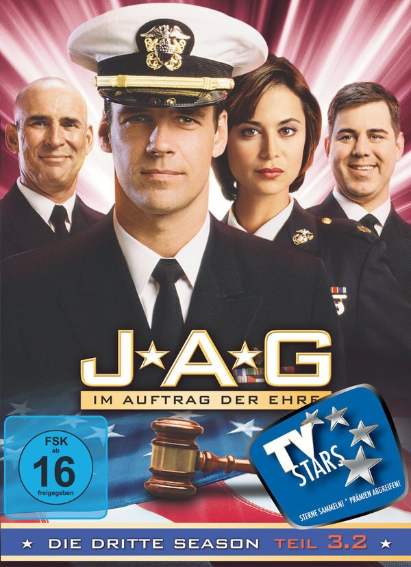 JAG - Im Auftrag der Ehre - Staffel 3.2 3 DVDs