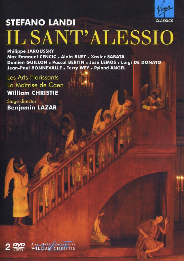 Les Arts Florissants, William Christie & Philippe Jaroussky - Landi - Sant Alessio Erato, 2 DVDs