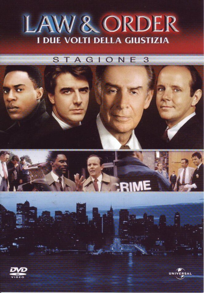 Law & order - I due volti della giustizia - Stagione 3 5 DVD