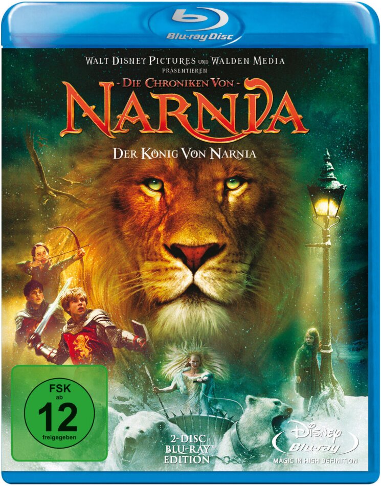 Die Chroniken von Narnia - Der König von Narnia (2005) 2 Blu-rays