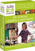 80 recettes légères & exotiques - Julie Cuisine 2 DVDs