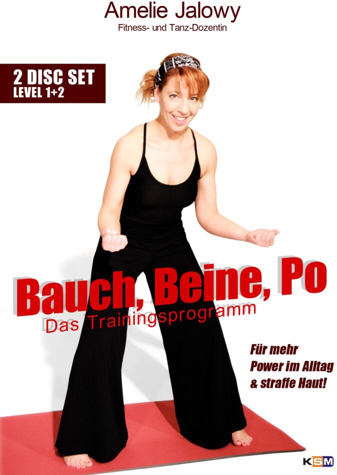 Bauch, Beine, Po - Das Fitness Workout - Teil 1 & 2 2 DVDs