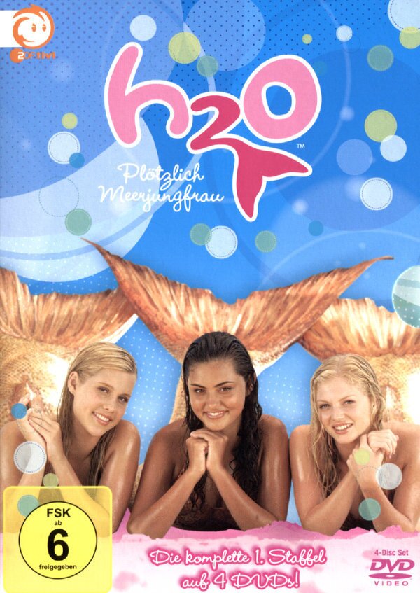 H2O - Plötzlich Meerjungfrau - Staffel 1 4 DVDs