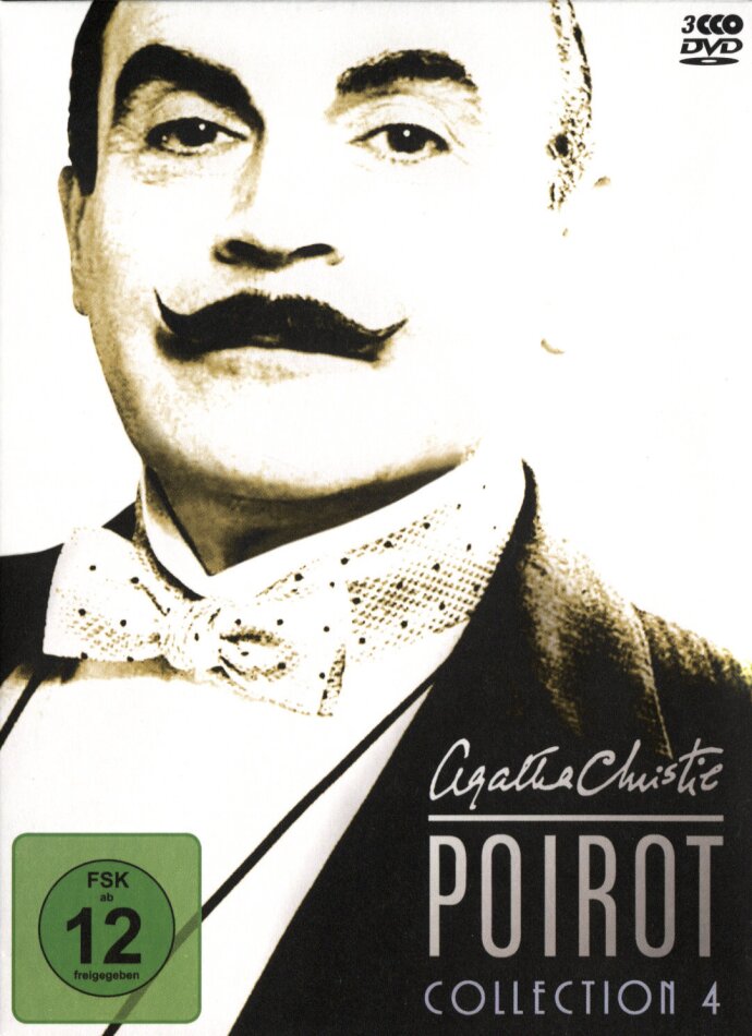 Agatha Christie - Poirot Collection 4 3 DVDs
