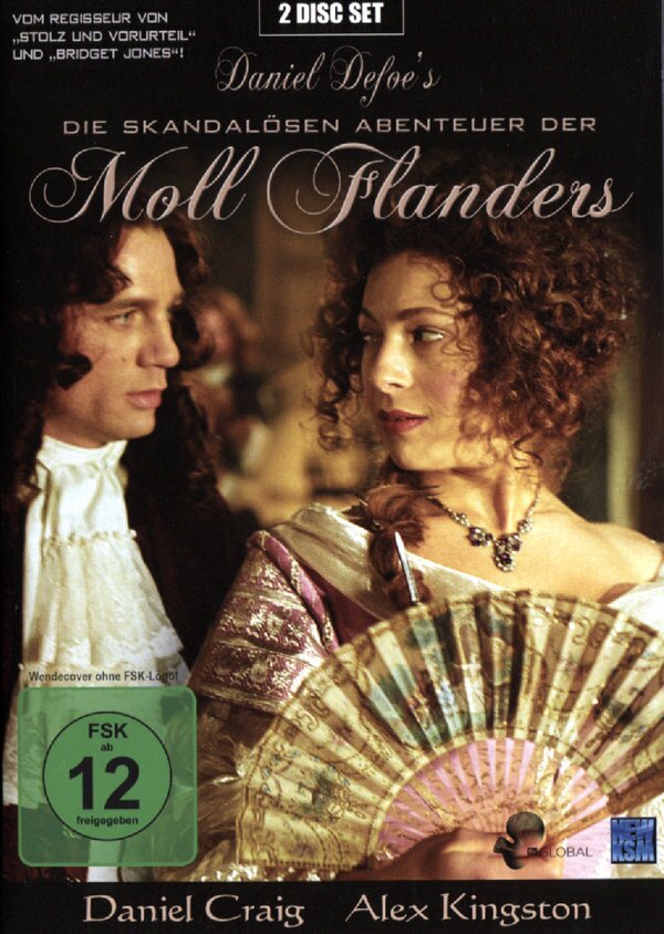 Die skandalösen Abenteuer der Moll Flanders 2 DVDs