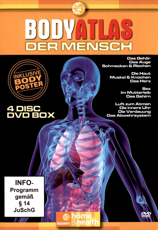 Bodyatlas - Der Mensch 4 DVD