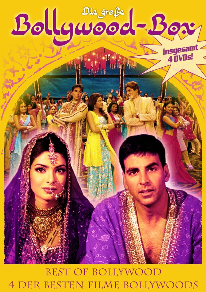 Die grosse Bollywood Box 4 DVD