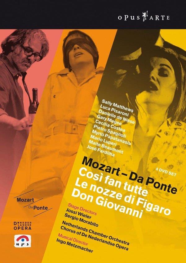 Netherlands Chamber Orchestra & Ingo Metzmacher - Mozart - Da Ponte Operas - Così fan tutte / Don Giovanni / Le nozze di Figaro Opus Arte, 4 DVD