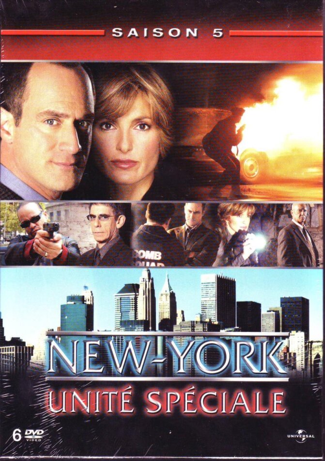 New York Unité Spéciale - Saison 5 6 DVDs