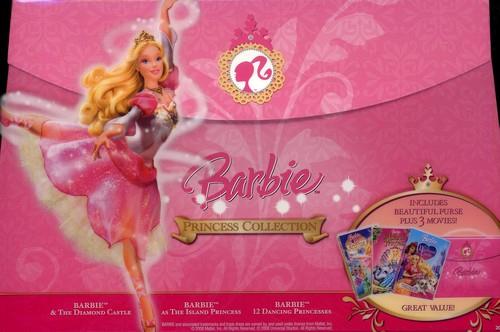 Barbie Princess Collection Gift Set, 3 DVD