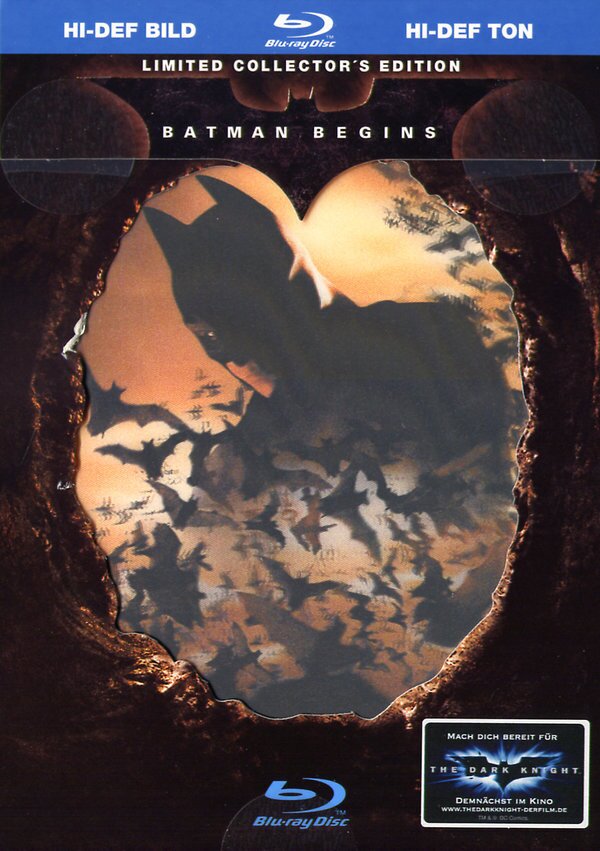 Batman Begins (2005) Collector's Edition Limitata, 2 Blu-ray