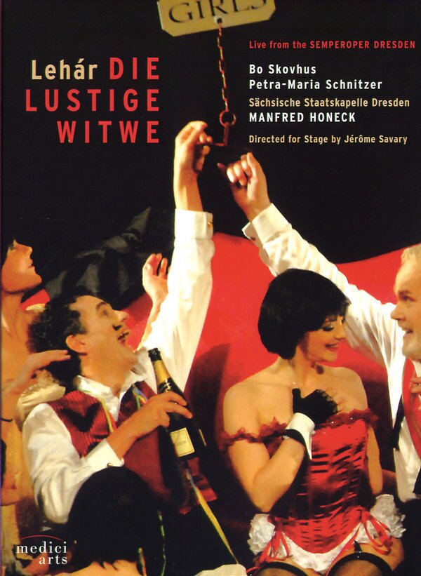 Sächsische Staatskapelle Dresden, Manfred Honeck & Gunther Emmerlich - Lehar - Die lustige Witwe Euro Arts