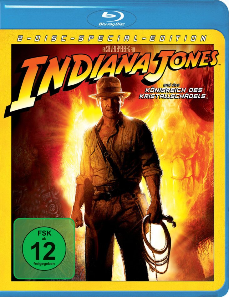 Indiana Jones und das Königreich des Kristallschädels (2008) 2 Blu-rays