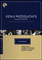 Kenji Mizoguchi's Fallen Women Criterion Collection, 4 DVDs