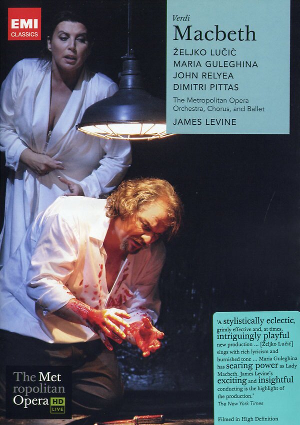 Metropolitan Opera Orchestra, James Levine & Zeljko Lucic - Verdi - Macbeth Warner Classics, 2 DVD