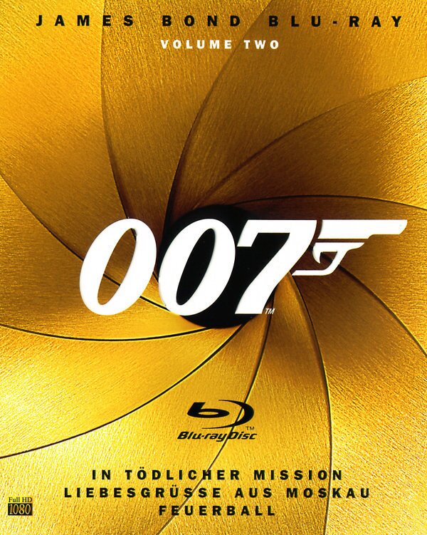 James Bond Box - Vol. 2 3 Blu-ray