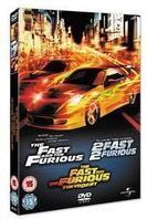 The Fast and the Furious 1 - 3 Steelbook, 3 DVDs