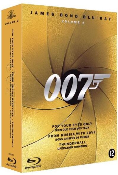 James Bond Box - Volume 2 3 Blu-ray