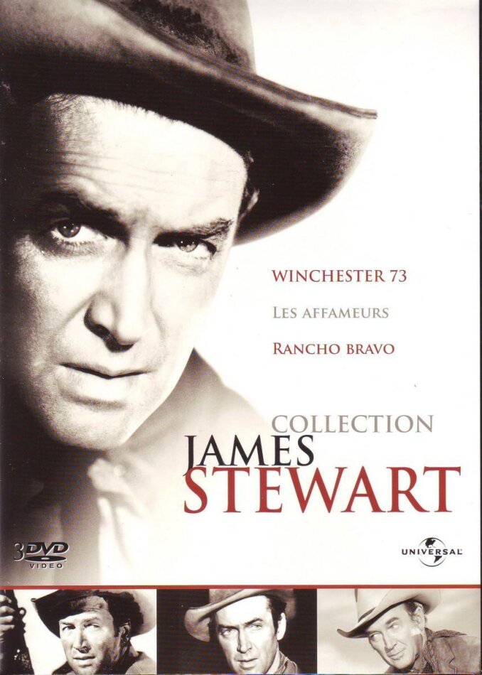 James Stewart Collection - Winchester 73 / Les affameurs / Rancho Bravo