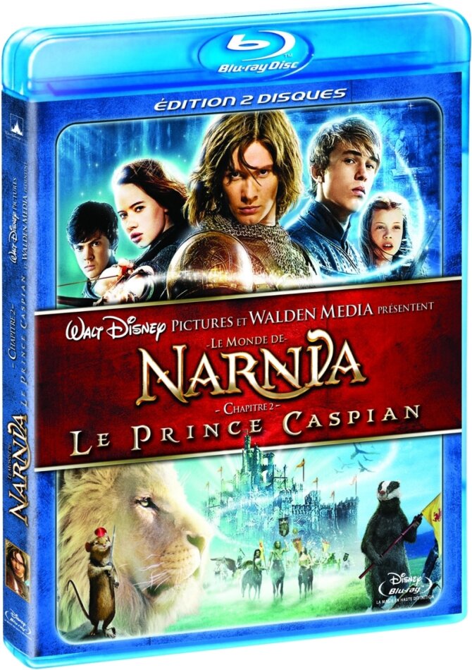 Le monde de Narnia 2 - Le prince Caspian (2008) 2 Blu-ray