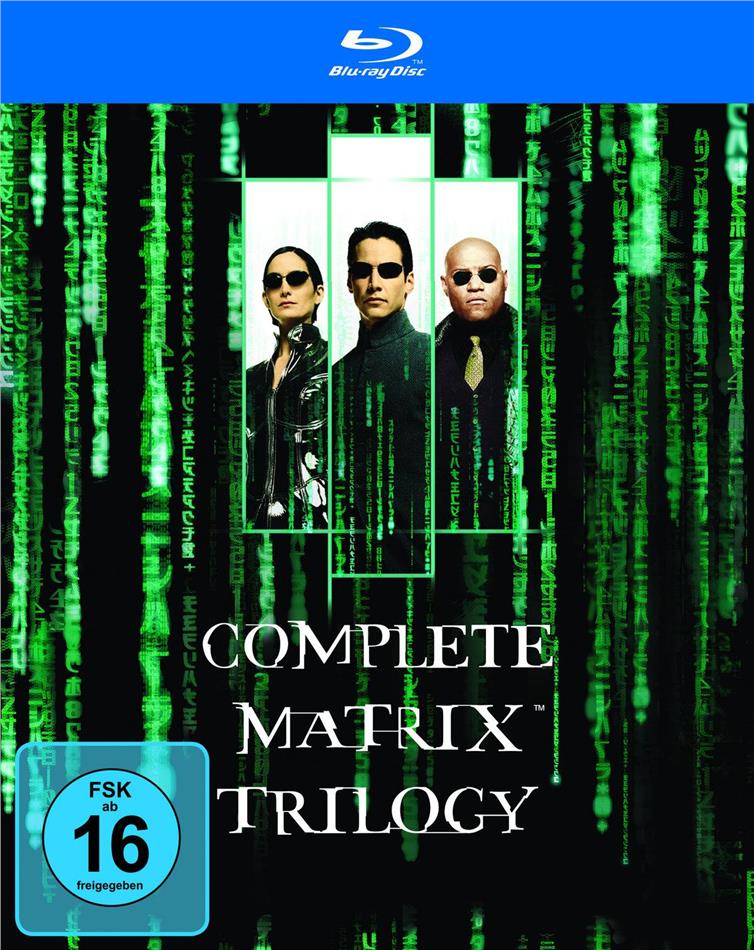 Matrix - Complete Trilogy 3 Blu-rays