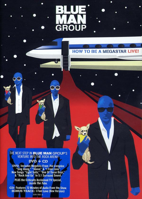 Blue Man Group - How to be a megastar - Live DVD + CD