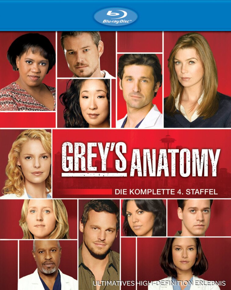 Grey's anatomy - Staffel 4 5 Blu-rays