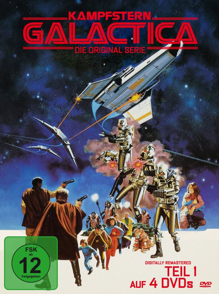 Kampfstern Galactica - Teil 1 (1978) 4 DVDs