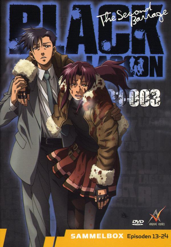 Black Lagoon: The Second Barrage - Staffel 2 Sammelbox, 3 DVDs