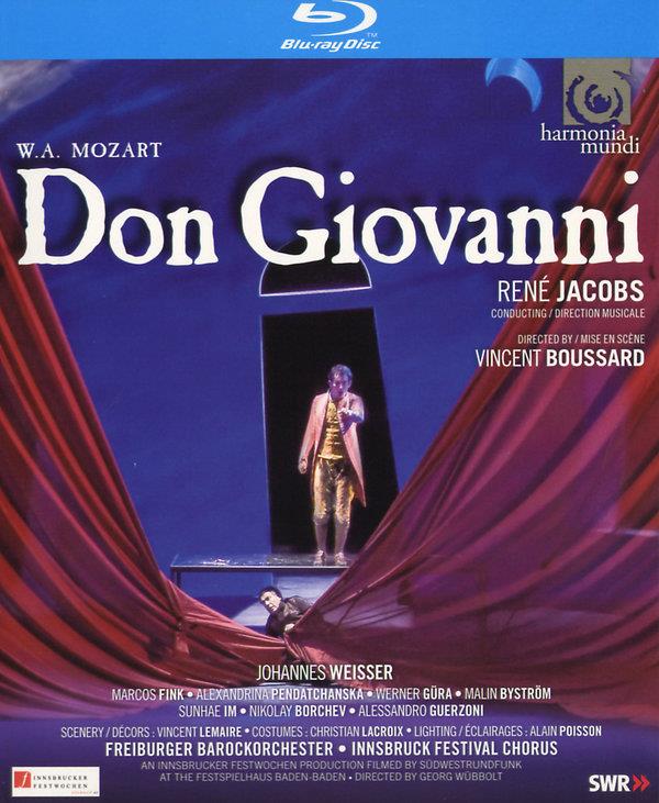 Freiburger Barockorchester, René Jacobs & Johannes Weisser - Mozart - Don Giovanni Harmonia Mundi, 2 Blu-rays