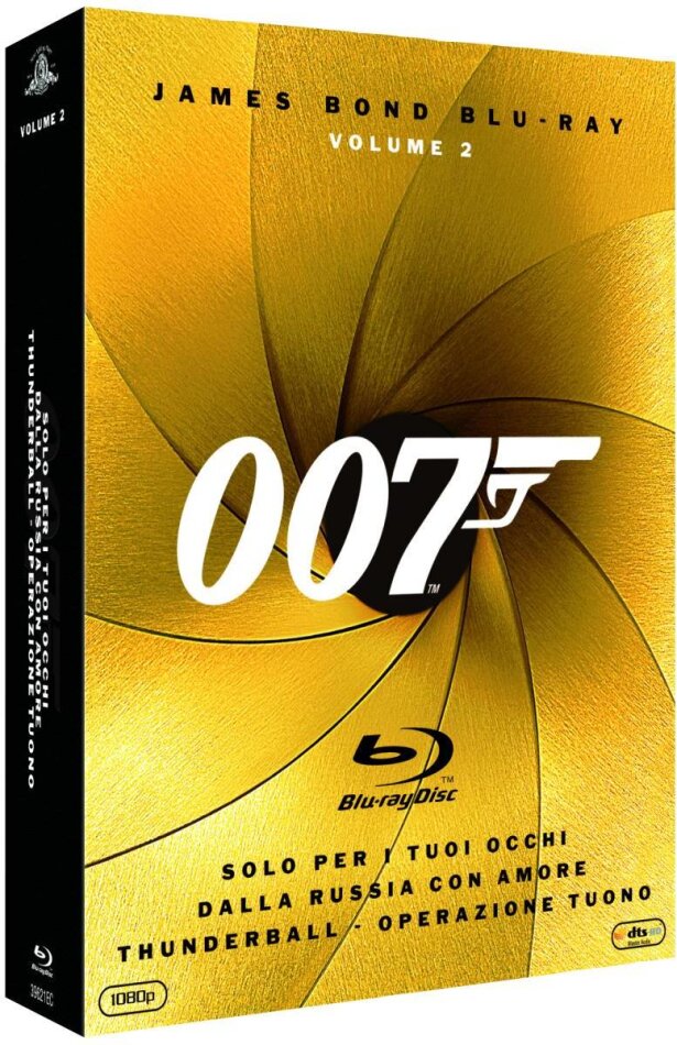 James Bond Box - Vol. 2 3 Blu-ray
