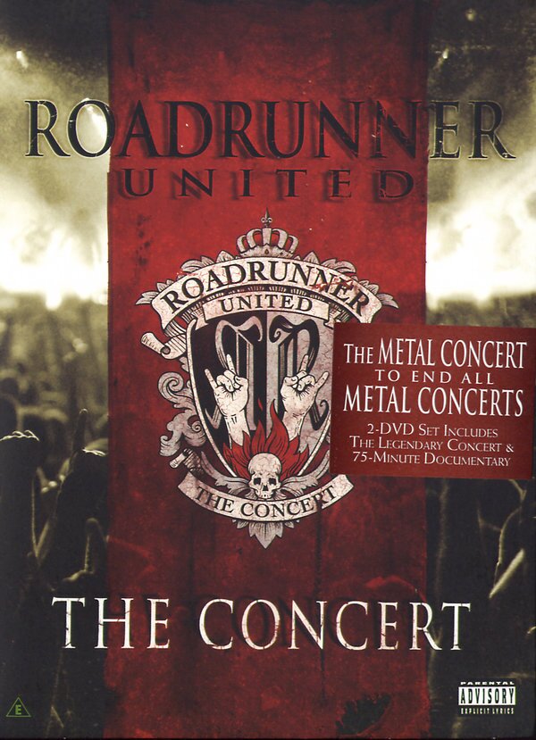 Roadrunner United - The Concert 2 DVDs