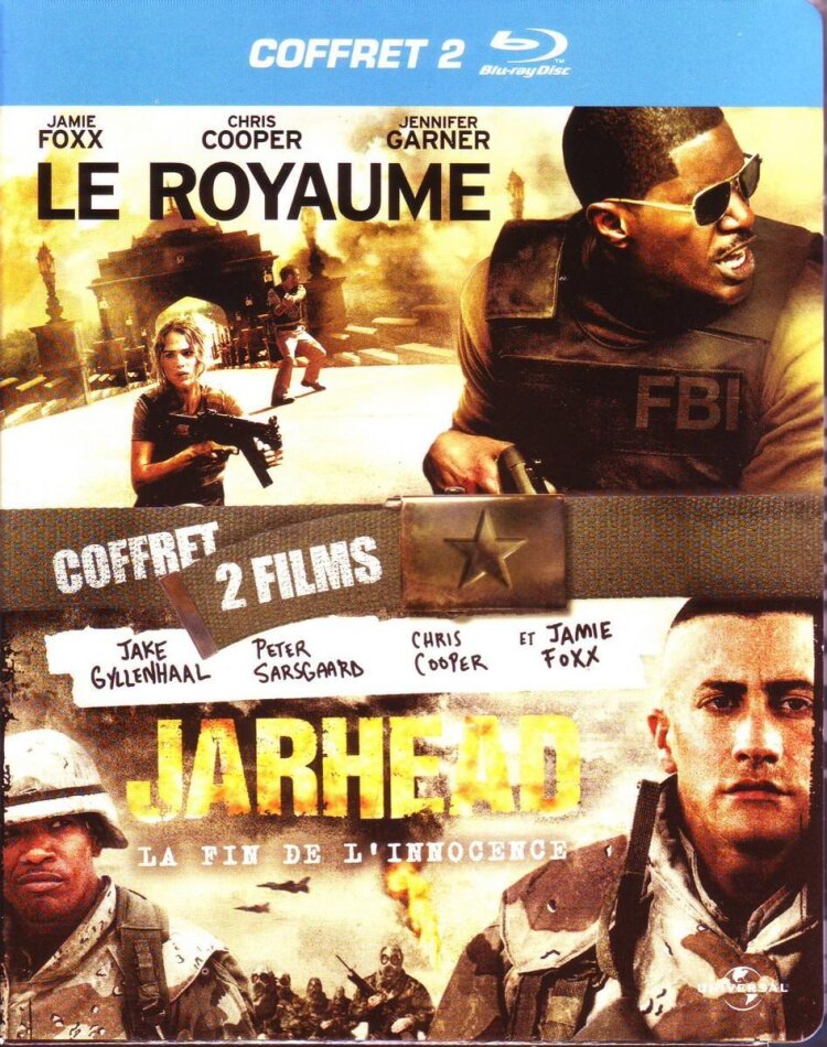 Le Royaume / Jarhead 2 Blu-rays
