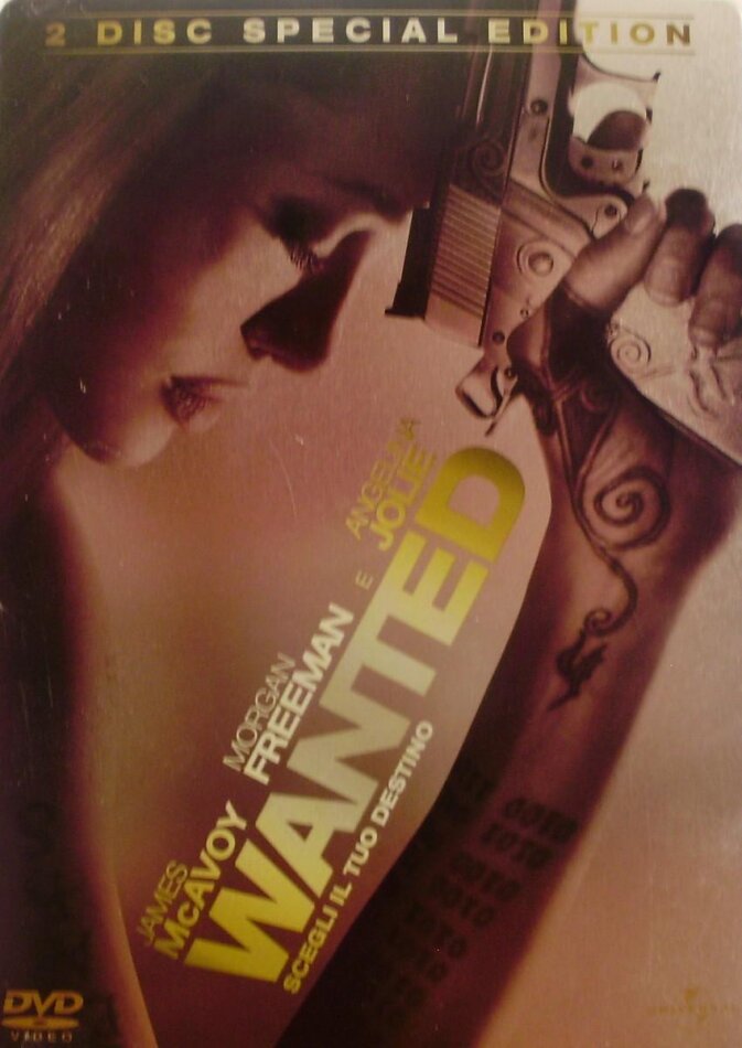 Wanted (2008) Steelbook, 2 DVD