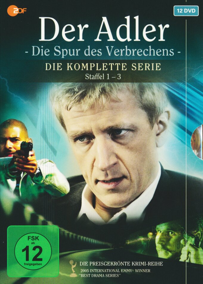 Der Adler - die Spur des Verbrechens - Die komplette Serie - Staffel 1-3 12 DVDs