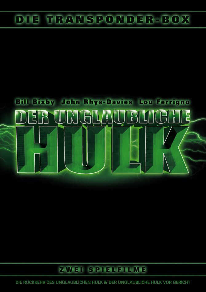 Der Unglaubliche Hulk - Die Transponder-Box 2 DVDs