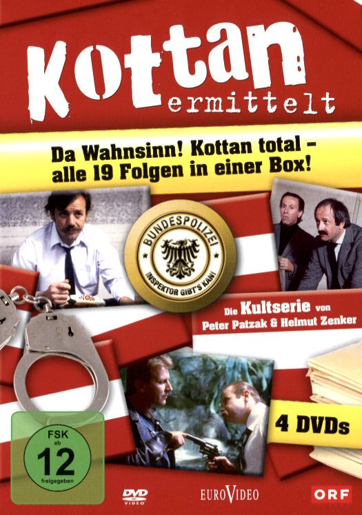 Kottan Ermittelt - Da Wahnsinn! - Kottan Total - Alle 19 Folgen 4 DVD