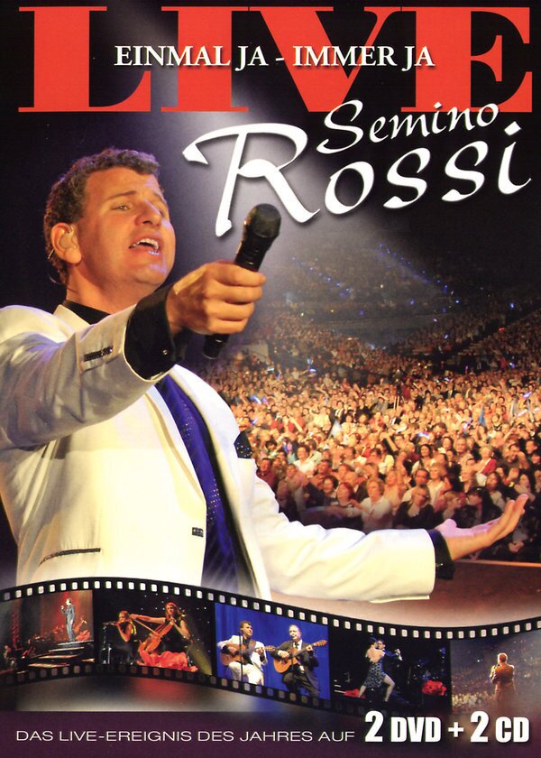 Rossi Semino - Einmal ja - Immer ja Live 2 DVDs + 2 CDs