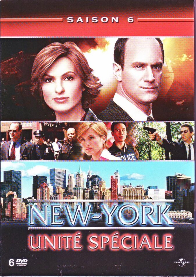 New York Unité Spéciale - Saison 6 6 DVDs