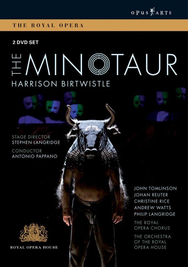 Orchestra of the Royal Opera House, Sir Antonio Pappano & Sir John Tomlinson - Birtwistle - The Minotaur Opus Arte, 2 DVD