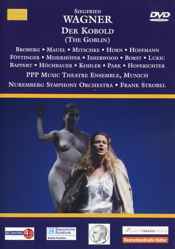 Nuremberg Symphony Orchestra, Frank Strobel & Regina Mauel - Wagner - Der Kobold 2 DVD