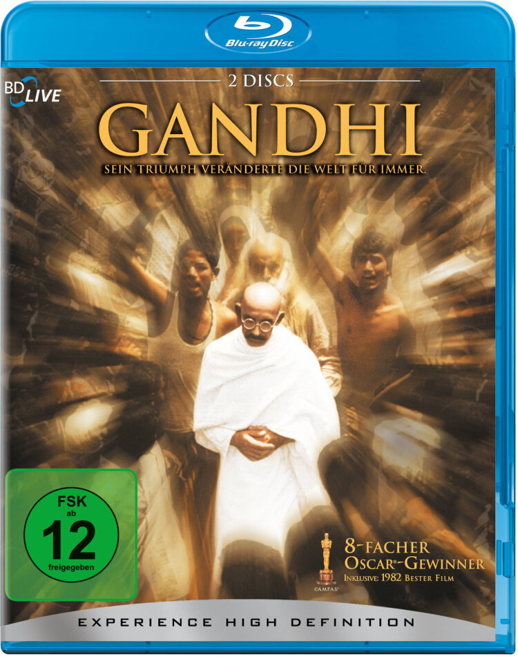 Gandhi (1982) 2 Blu-rays