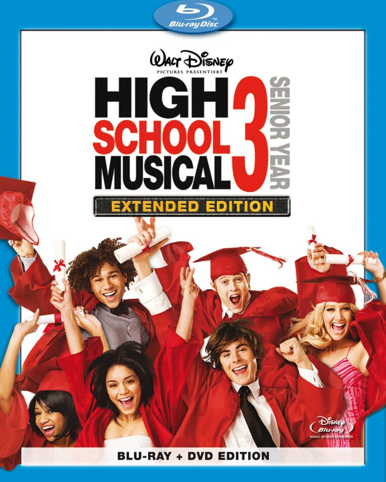 High School Musical 3 - Senior Year (2008) Blu-ray + DVD