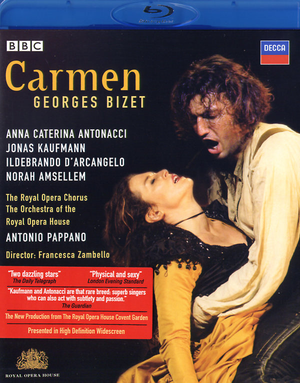 Orchestra of the Royal Opera House, Sir Antonio Pappano & Anna Caterina Antonacci - Bizet - Carmen Decca, BBC