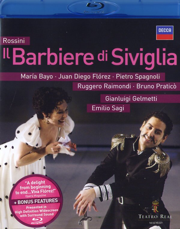 Orchestra of the Teatro Real Madrid, Gianluigi Gelmetti & Juan Diego Flórez - Rossini - Il barbiere di Siviglia Decca